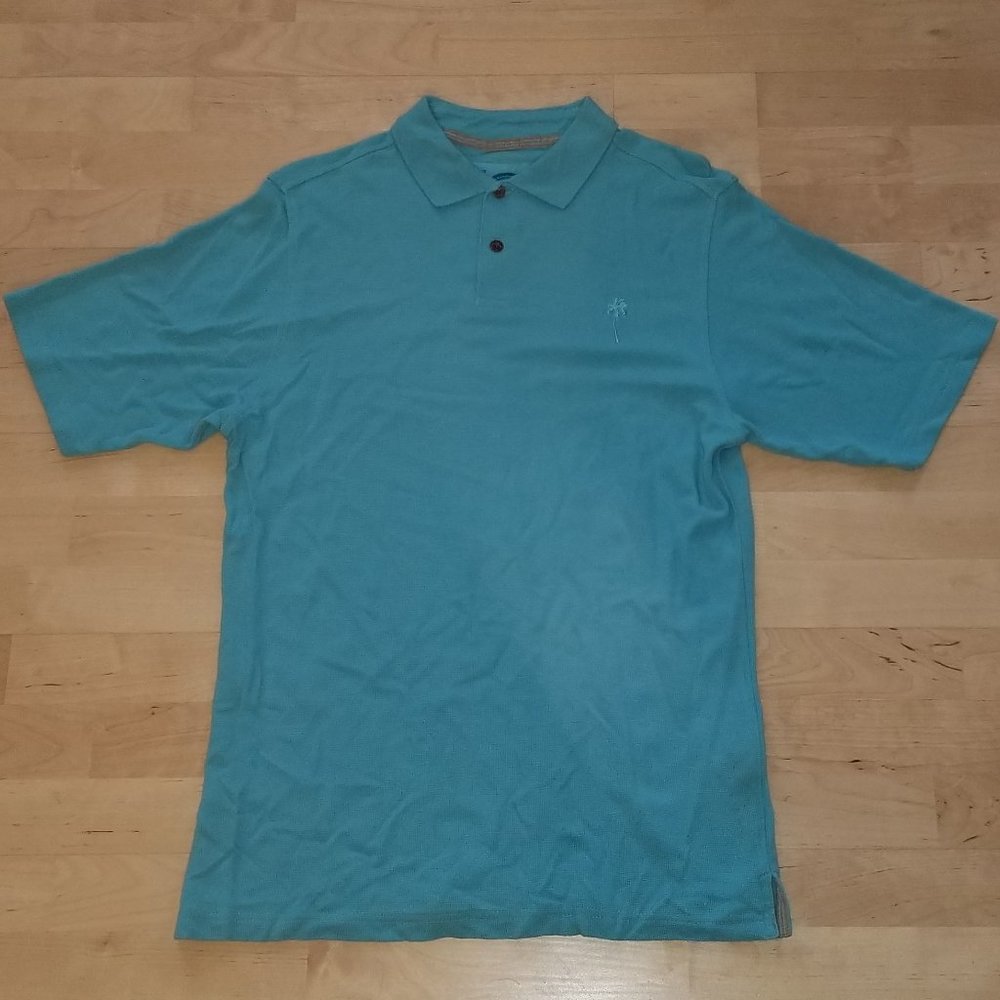 Teal Margaritaville Polo Shirt - Size S